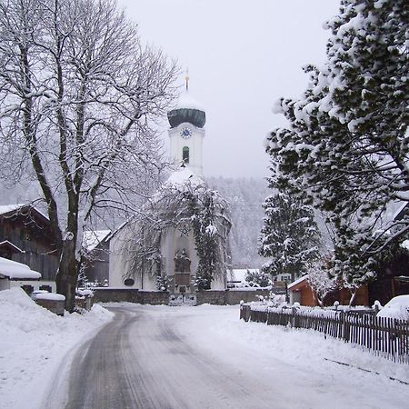 Landgasthof Kirchmayer Farchant Bagian luar foto