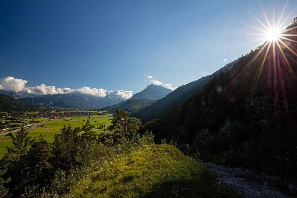 Landgasthof Kirchmayer Farchant Bagian luar foto